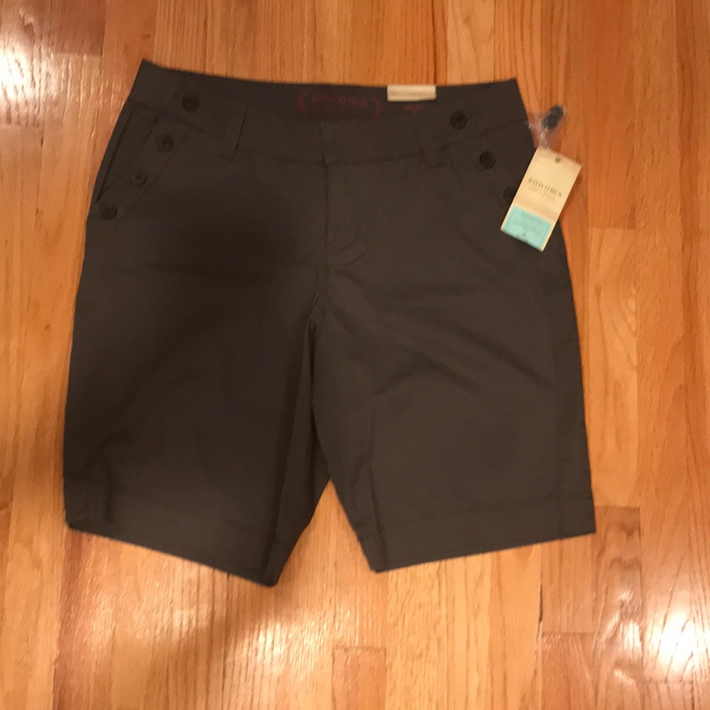Sonoma Charcoal grey Bermuda shorts. NWT.